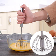 Self-Turning Egg Whisk