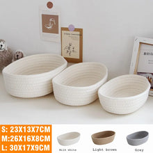 Nordic Cotton Rope Storage Baskets