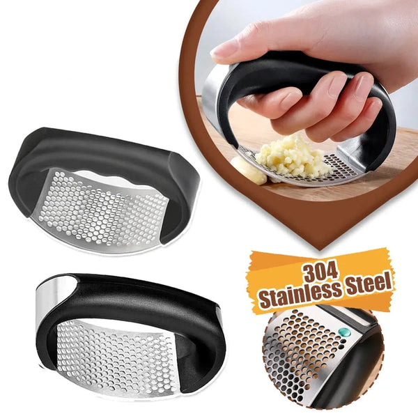 Stainless Steel Garlic Press