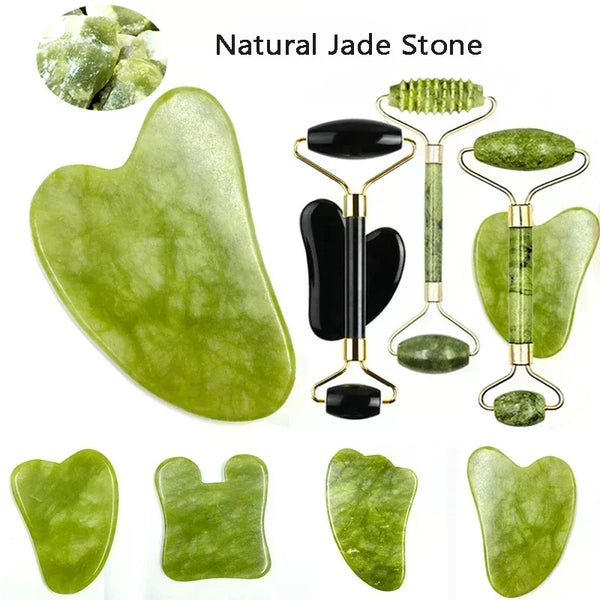 Natural Jade Gua Sha Face Massager