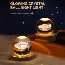 Glowing Crystal Ball  Table Lamp