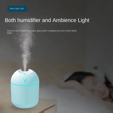 Mini USB Aromatherapy Humidifier with Romantic Light