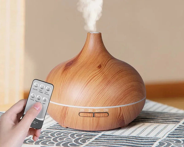 Wood Grain Aromatherapy Diffuser