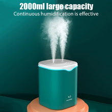 USB Air Humidifier with Double Spray Por