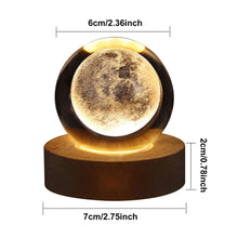 Glowing Crystal Ball  Table Lamp