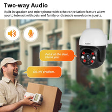 Auto-Tracking WiFi Surveillance CCTV Camera